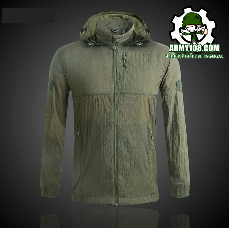 เสื้อกันแดด PAVE HAWK สีเขียว